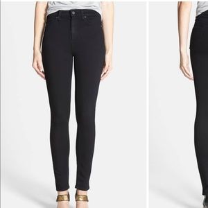 Paige black skinny jeans